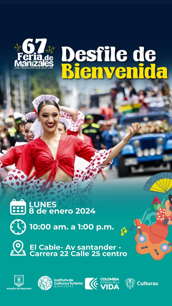 Los esperamos en el Desfile de Bienvenida de la Reinas