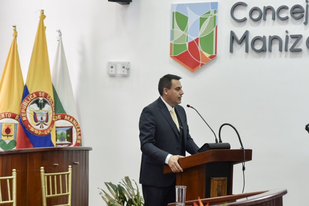 El alcalde Jorge Eduardo Rojas instala sesiones del Concejo