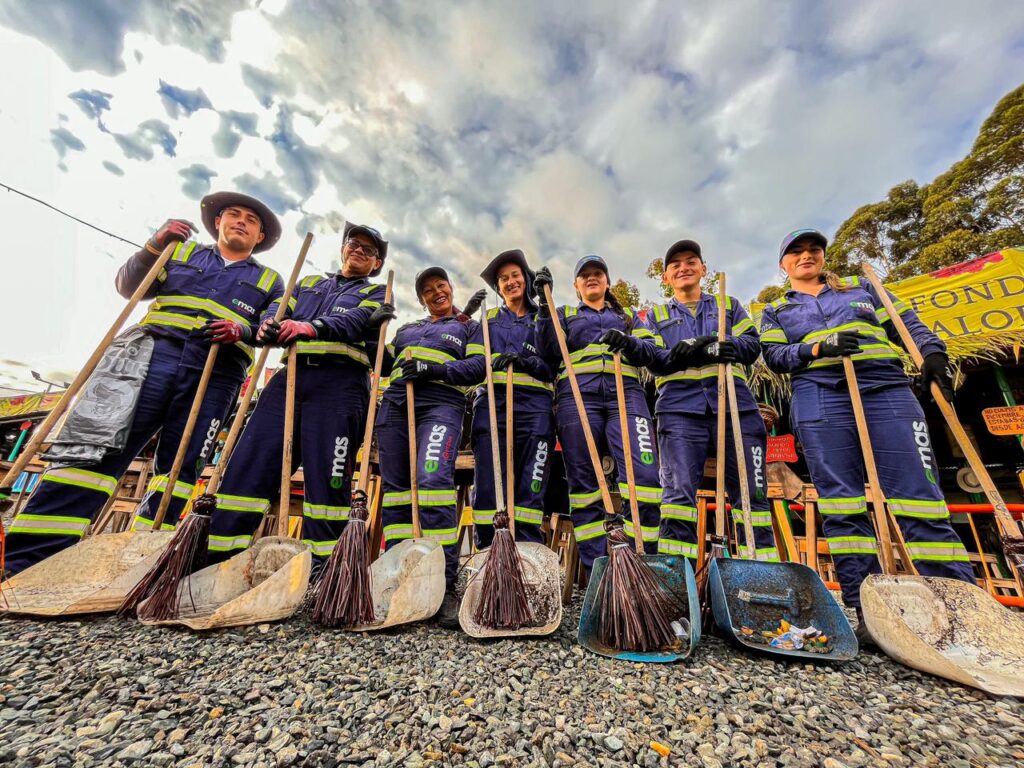 Emas by Veolia, patrocinador oficial de la limpieza en la Feria de Manizales