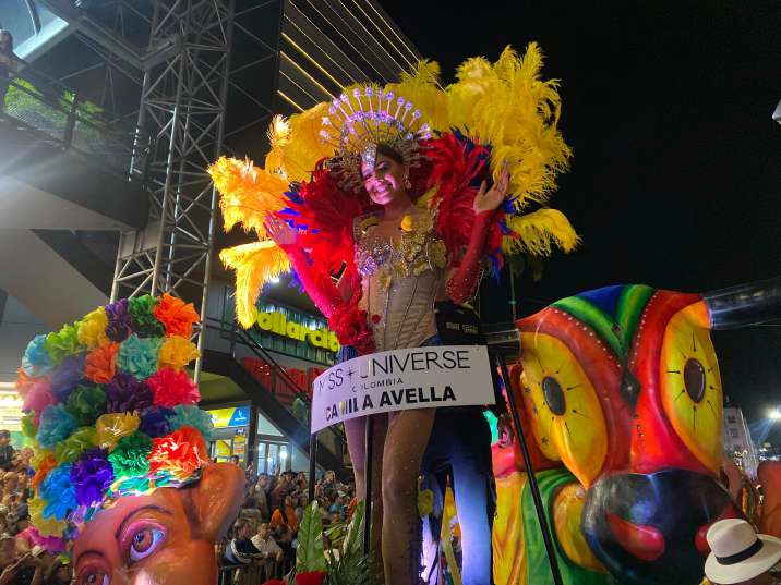 Miss Universe Colombia a la cabeza del ‘Desfile de las Naciones’