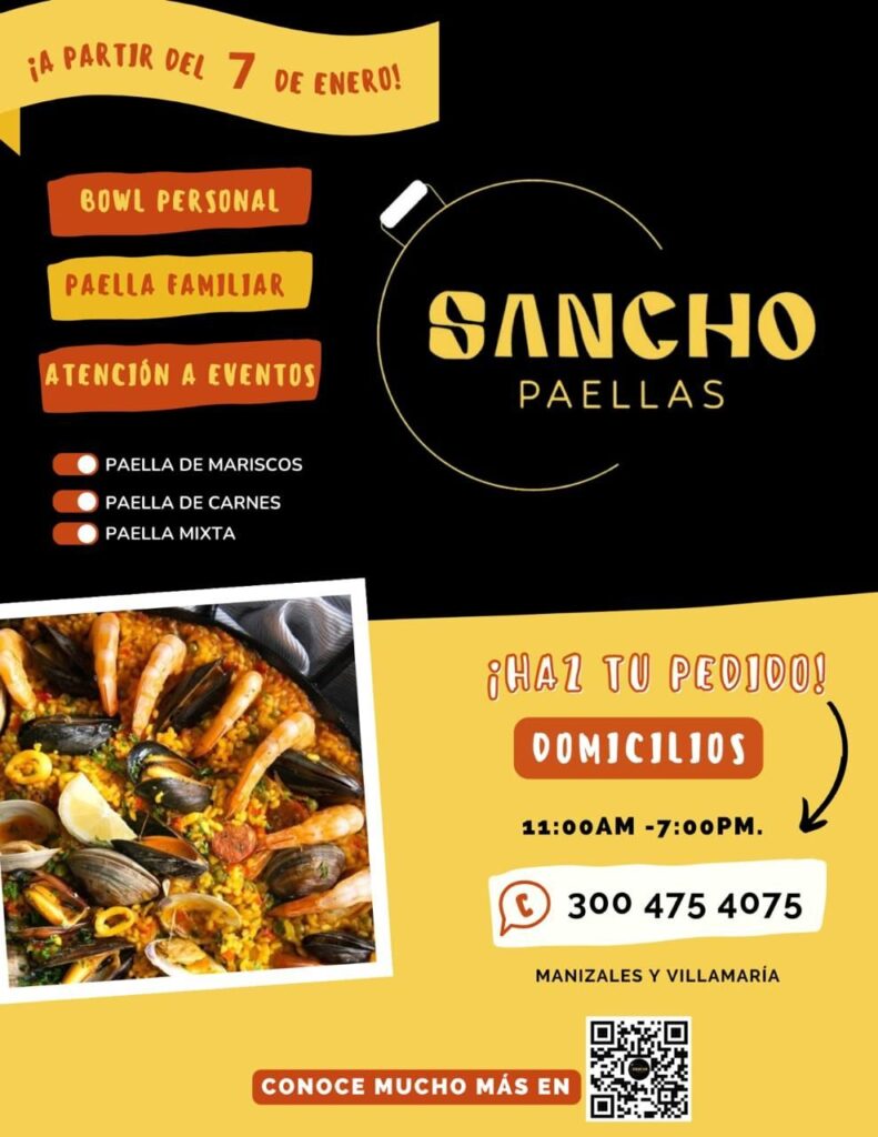 Nuevo emprendimiento: Sancho Paellas