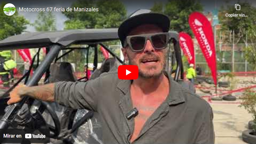Vídeo: Tatán Mejía y el Motocross de la 67 Feria de Manizales