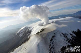 Boletín semanal de actividad volcán Nevado del Ruiz