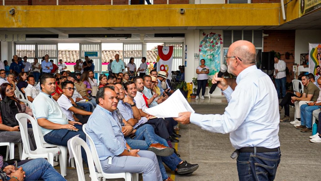 Agro, infraestructura y salud, los sectores priorizados en Chinchiná y Palestina con miras al Plan de Desarrollo departamental