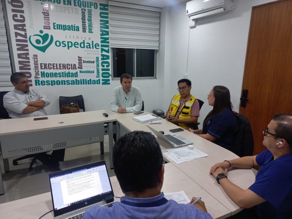 Alcaldía de Manizales, a través de Secretaría de Salud Pública, apoya contingencia frente a cierre total temporal del servicio de urgencias de la Clínica Ospedale