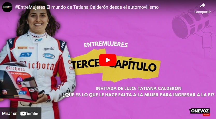 El mundo de Tatiana Calderón desde el automovilismo