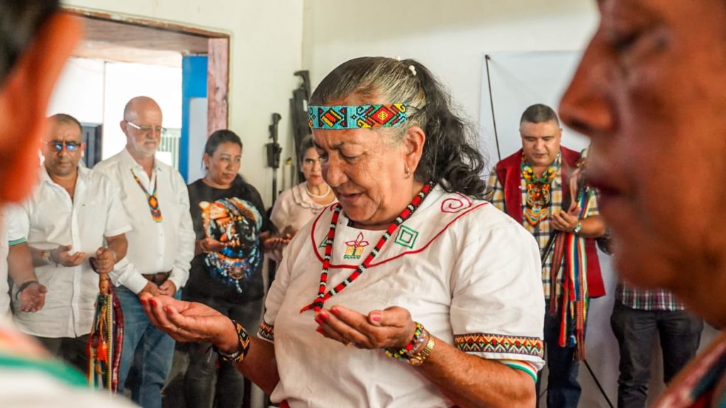 En Riosucio, y con las autoridades indígenas, culminó la gira por los municipios para la construcción del Plan de Desarrollo de Caldas