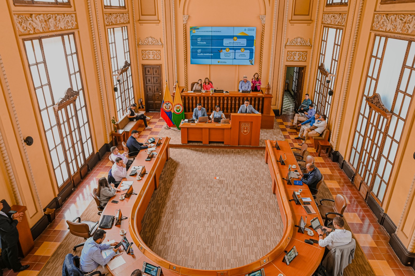 Partidos Políticos con representación en la Asamblea de Caldas ya tomaron su postura frente al Gobierno Departamental