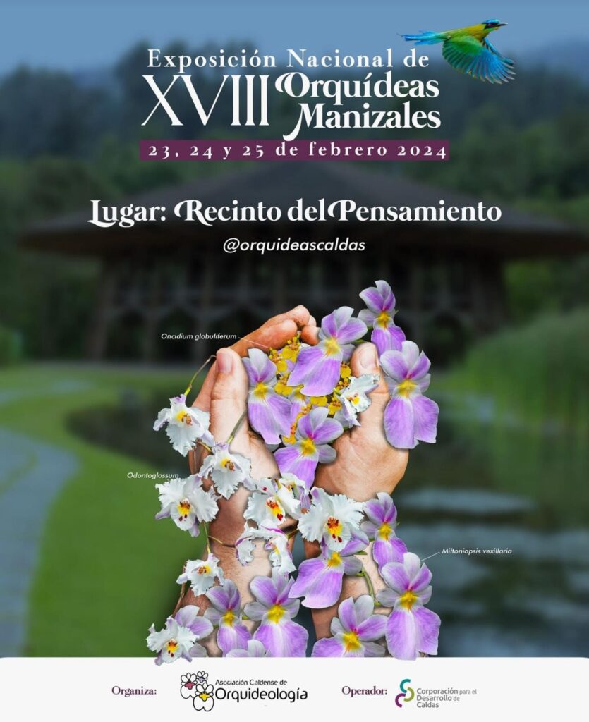 Vuelve la Exposición Nacional de Orquídeas de Manizales
