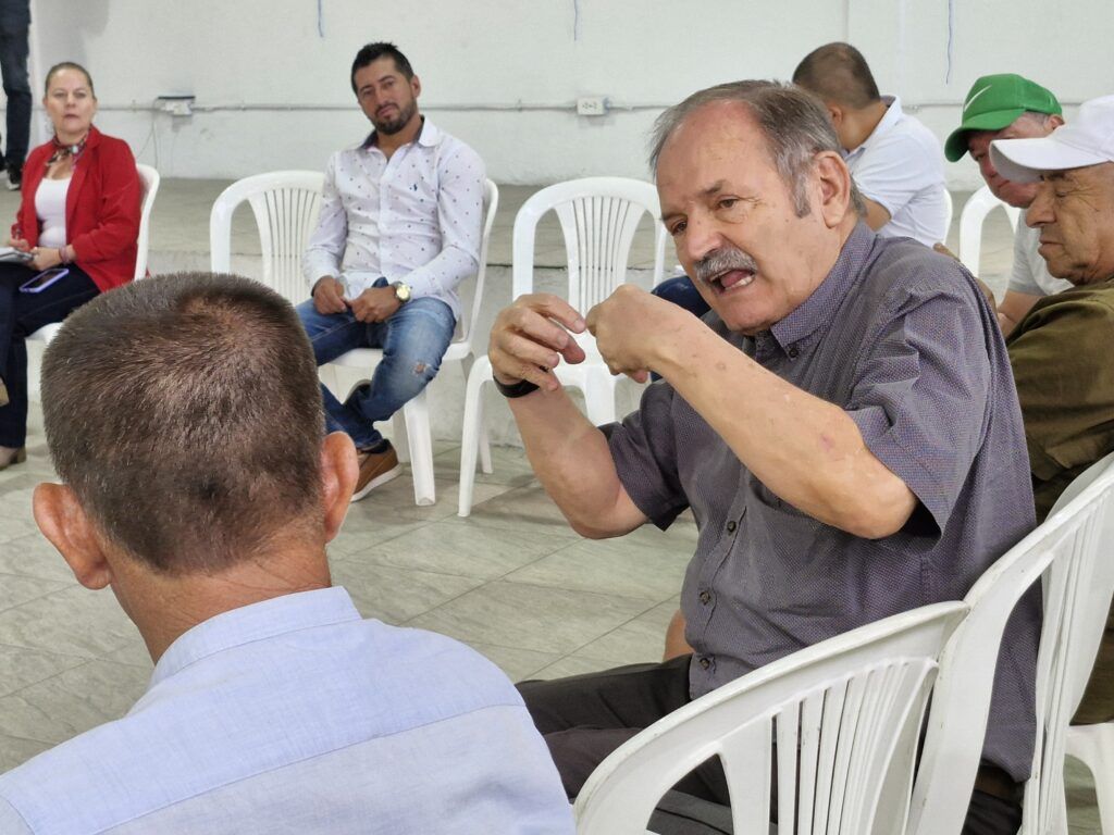 Comunidades cercanas a la quebrada Manizales se preparan para el riesgo y cuidado