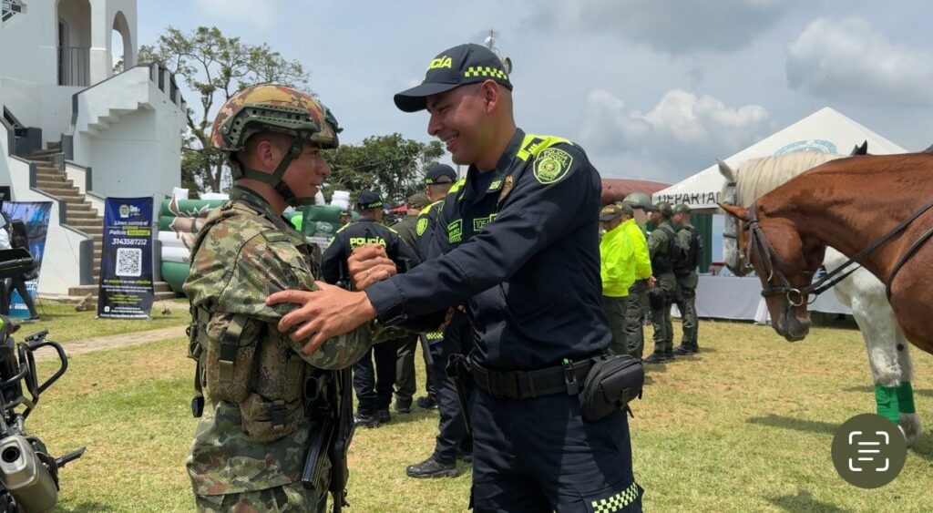 Ejército Nacional junto a otras entidades gubernamentales, presentan el plan de seguridad para la Semana Mayor