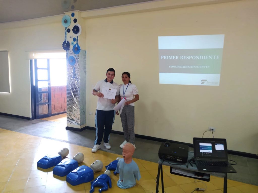 Territorial de Salud de Caldas impulsa formación comunitaria en atención inicial de emergencias médicas
