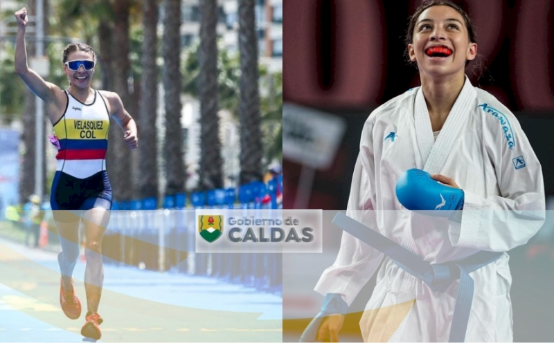 El triatlón y el karate de Caldas hacen historia y brillan en eventos deportivos mundiales
