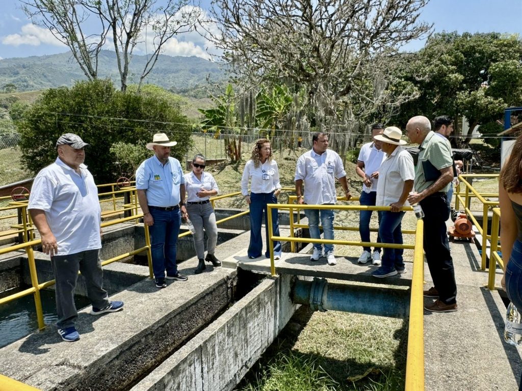 Empocaldas inauguró obra de ampliación de la Planta de Tratamiento de Agua Potable El Bosque, en el municipio de Supía