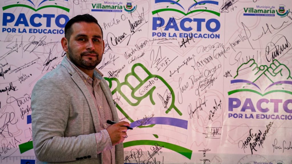 Gobierno de Caldas se sumó al ‘Pacto por la Educación en Villamaría’ con el que se busca mejorar la infraestructura de las instituciones del municipio