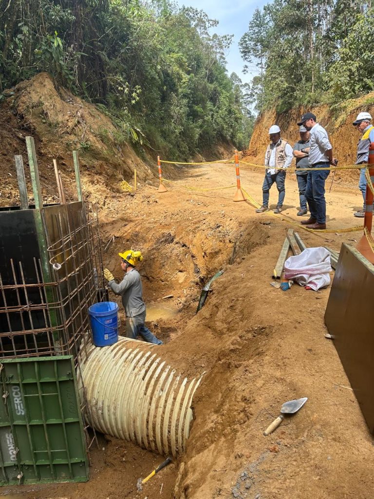 Obras del tramo Riosucio – Jardín (Antioquia) avanzan bajo el cumplimiento de las condiciones y garantías laborales