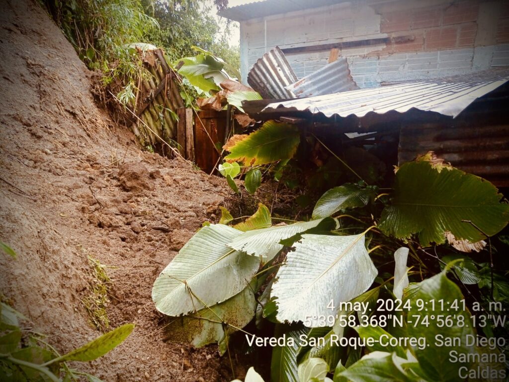 70 afectados en Samana, por las fuertes lluvias: viviendas averiadas y cultivos destruidos