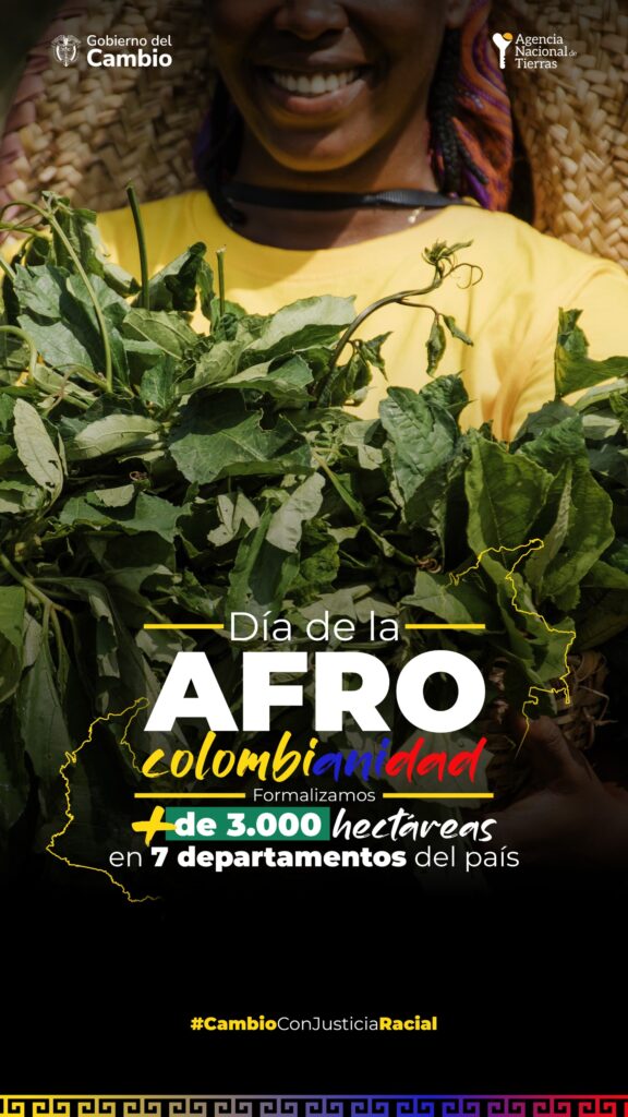 Como parte de la conmemoración del Día de la Afrocolombianidad
