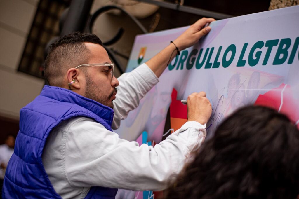 Caldas acompañó la conmemoración del Día Internacional del Orgullo LGBTIQ+