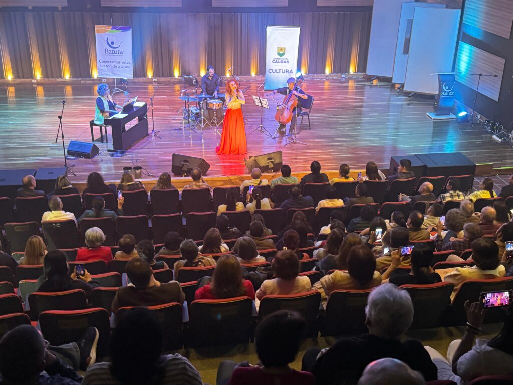 Con la cantante lírica Delcy inició la temporada de conciertos de la Secretaría de Cultura de Caldas ¡Agéndese cada jueves!