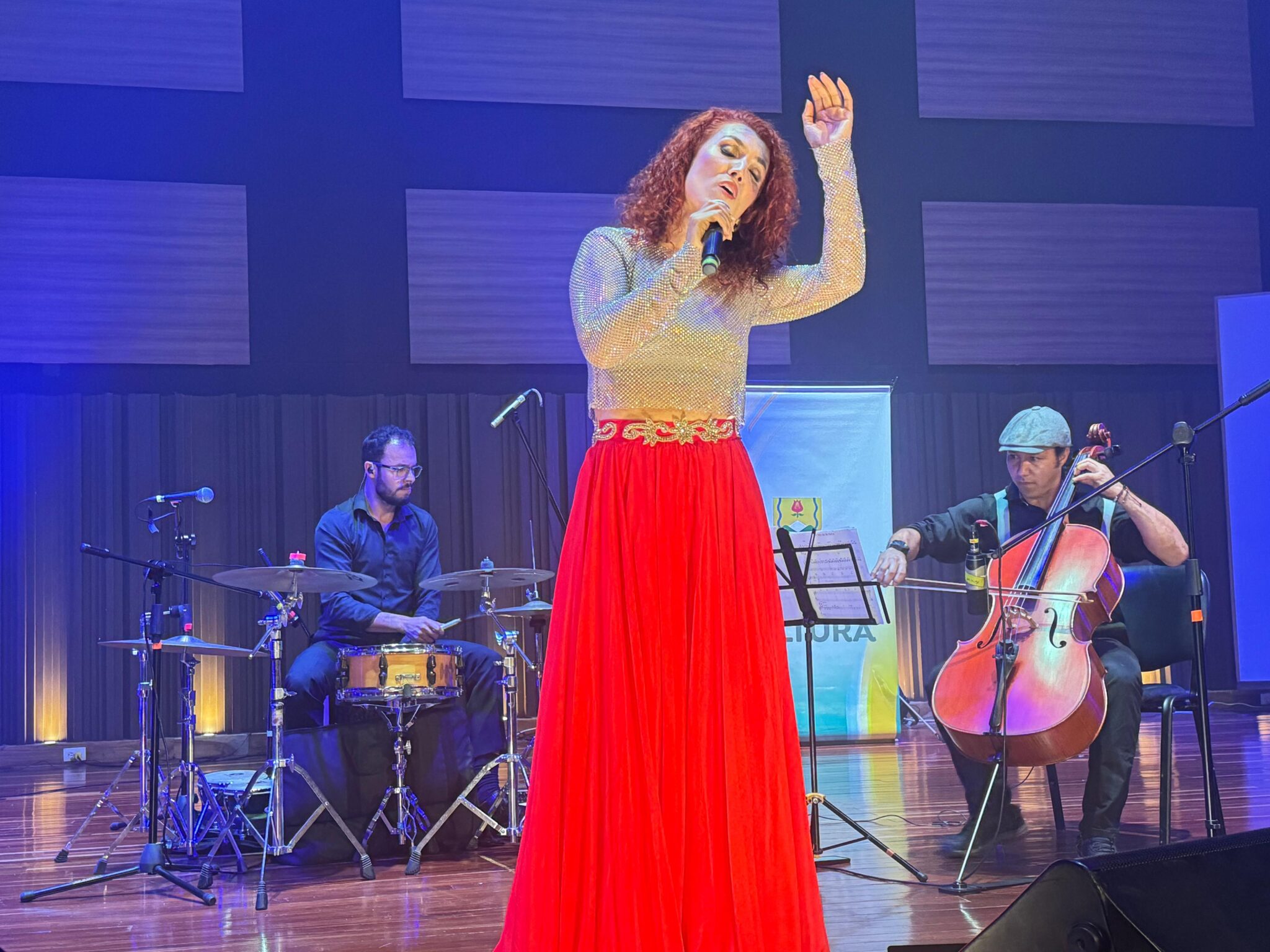Con la cantante lírica Delcy inició la temporada de conciertos de la Secretaría de Cultura de Caldas ¡Agéndese cada jueves!