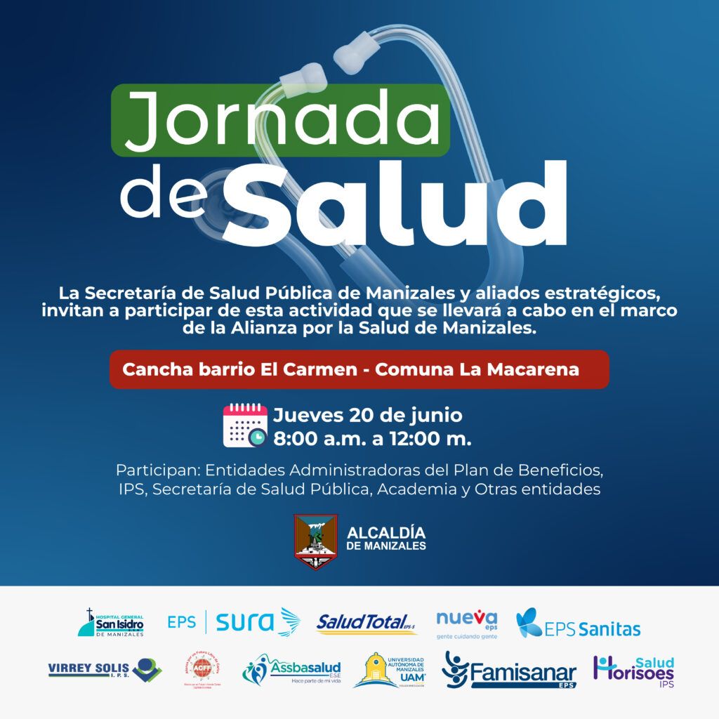 Jornada de Salud en la cancha del barrio El Carmen