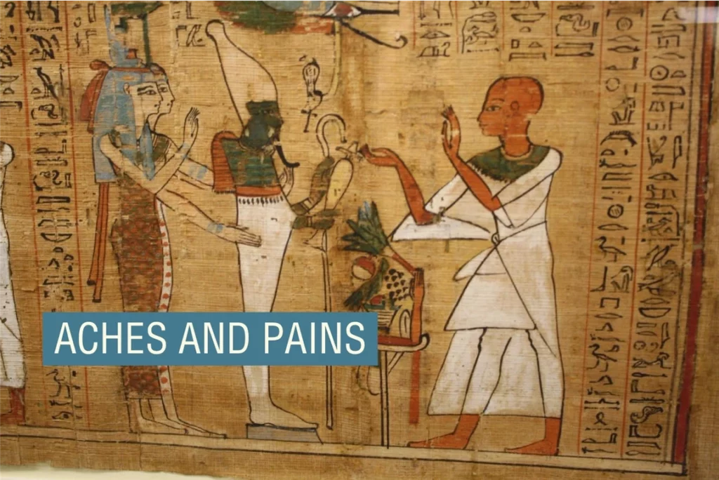 Los escribas egipcios sufrieron en el trabajo