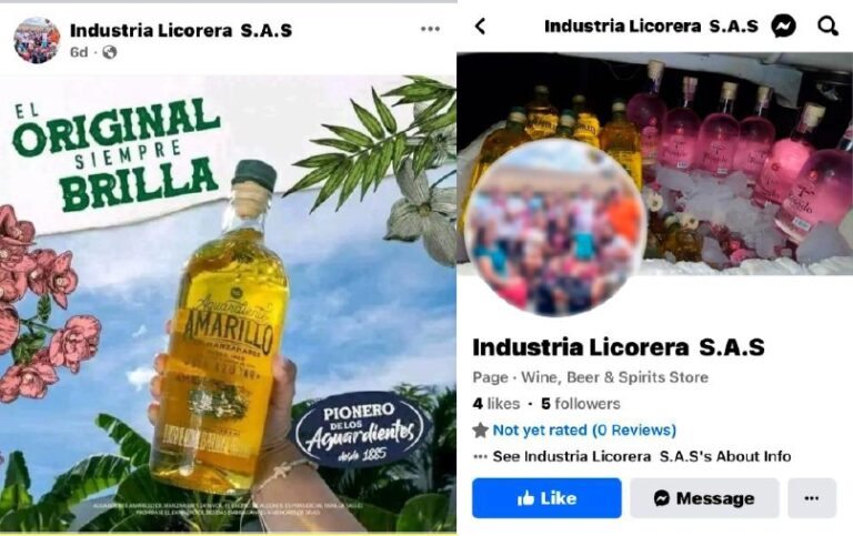 Perfil falso en redes sociales a nombre de la ILC