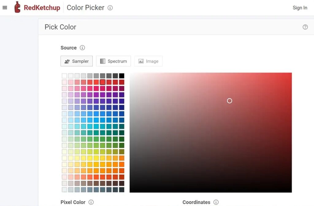 redketchup color picker