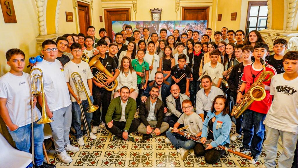 50 estudiantes de la Banda Sinfónica Juvenil representarán a Caldas en los festivales departamentales; 25 de ellos viajarán a intercambio en España