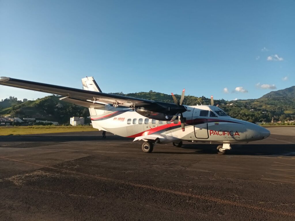 Aerolínea Pacífica llega al Aeropuerto La Nubia con la ruta Manizales – Medellín