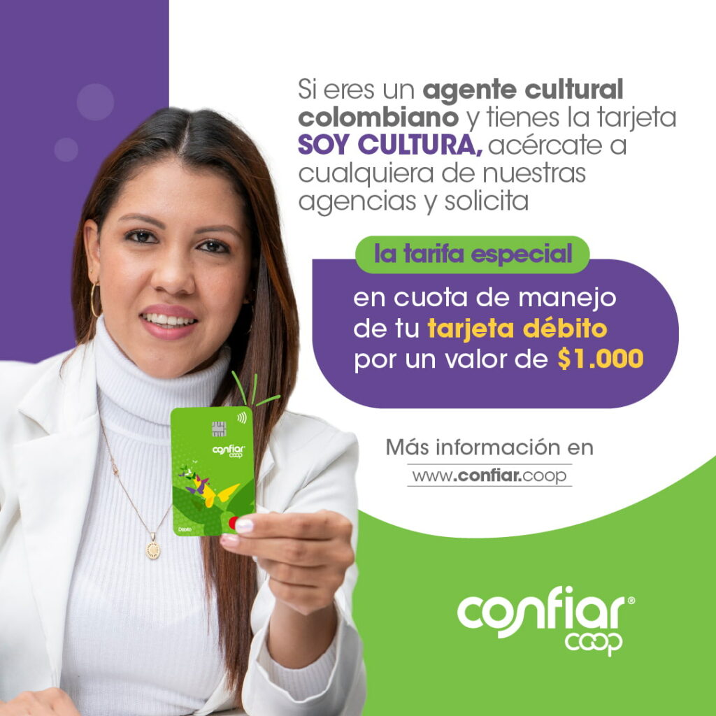 Beneficios de empresas aliadas tarjeta soy cultura confiar coop