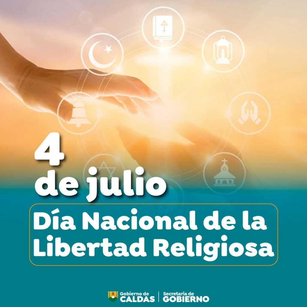 Con acciones permanentes, Gobernación de Caldas respalda la Libertad Religiosa y conmemora el día nacional de este derecho