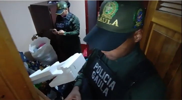 Desarticulado grupo delincuencial "Los Presidiarios" en Pácora