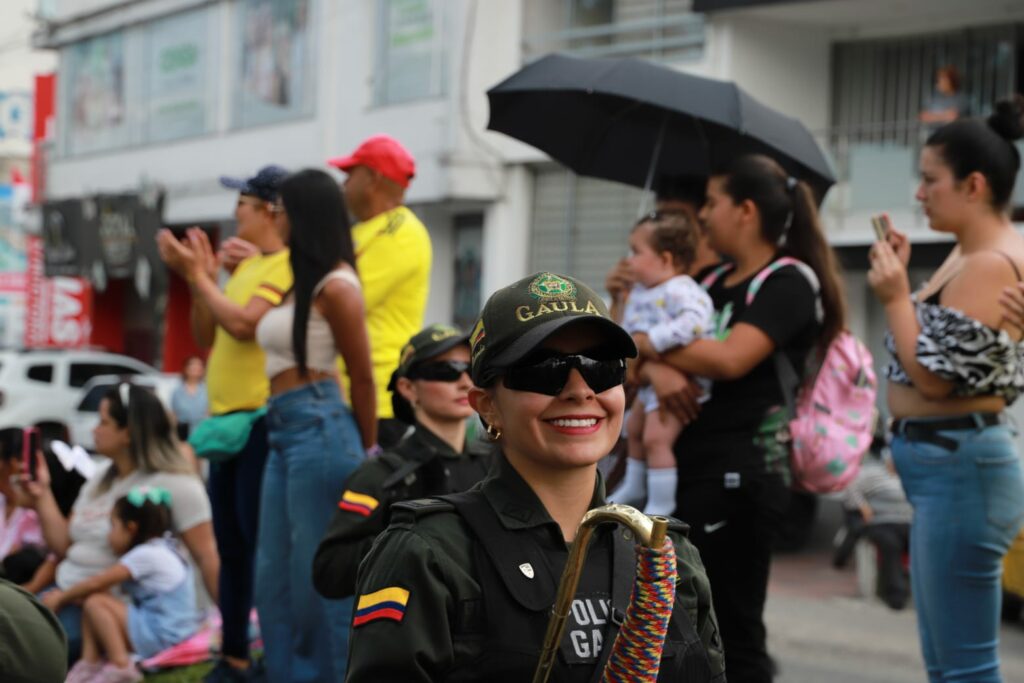 Desfile Militar y de Policía Manizales del 20 de julio “Orgullo Patrio” “Orgullo Colombiano”