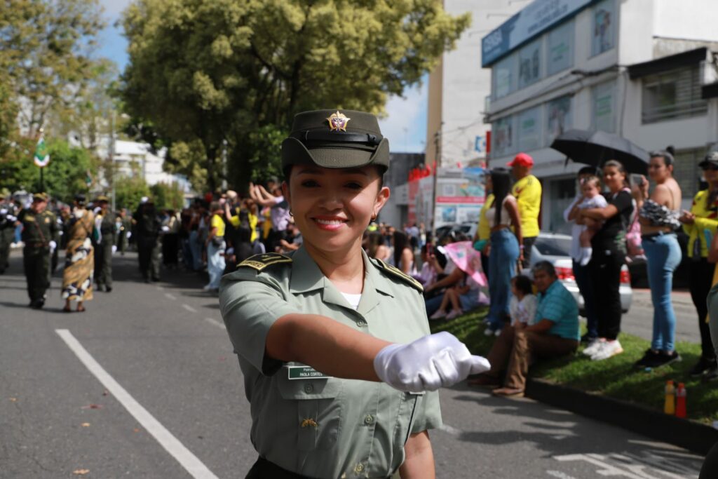 Desfile Militar y de Policía Manizales del 20 de julio “Orgullo Patrio” “Orgullo Colombiano”