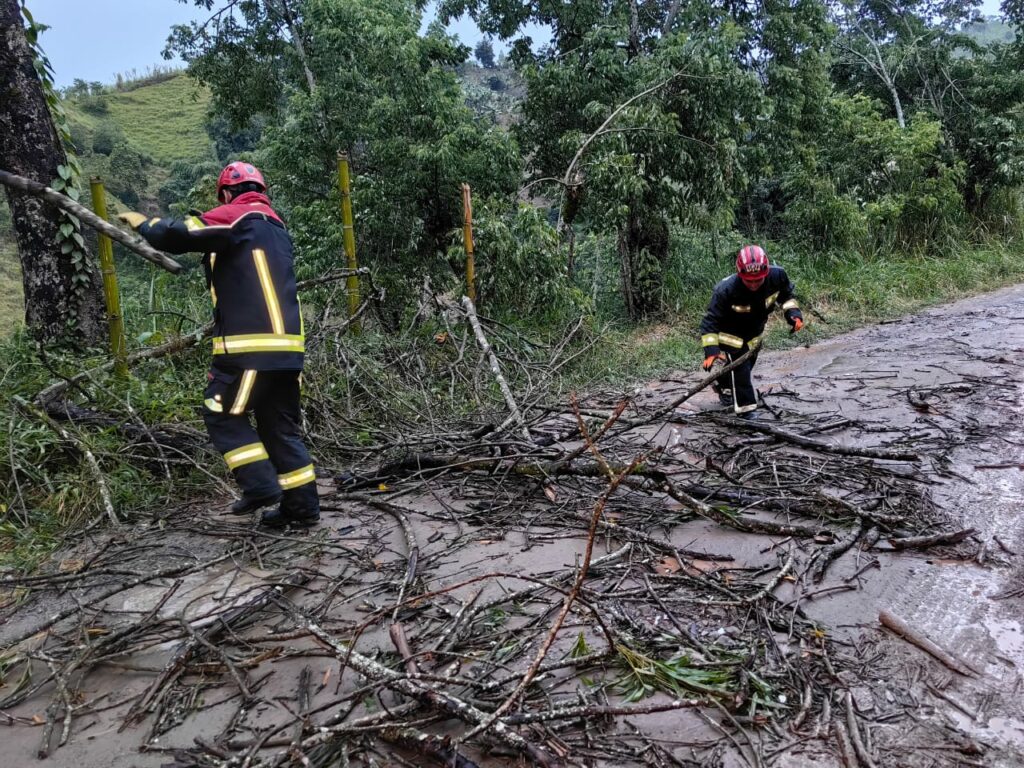 Dos municipios en Caldas, afectados por las lluvias del viernes