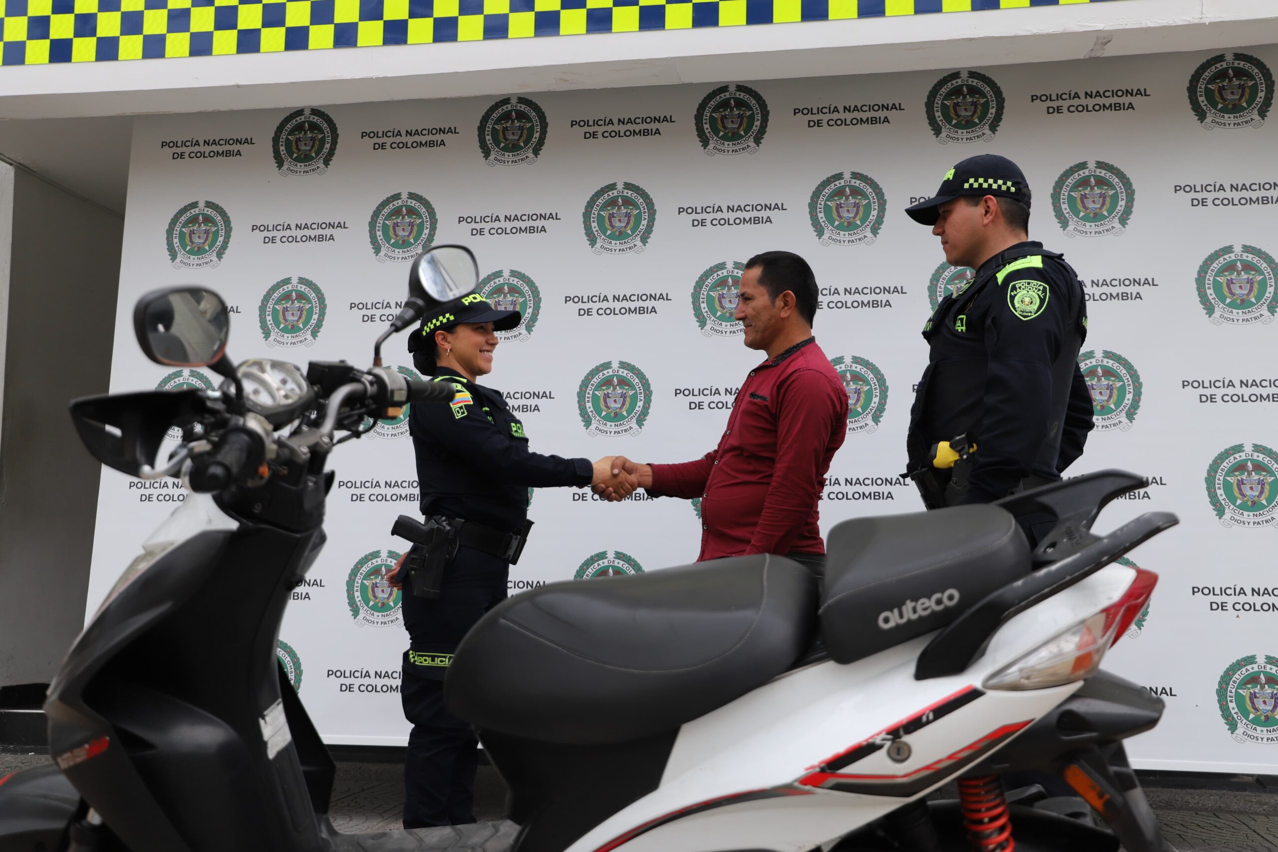 Ejemplo de seguridad comunitaria, Patrulla de Vigilancia recupera motocicleta robada rápidamente