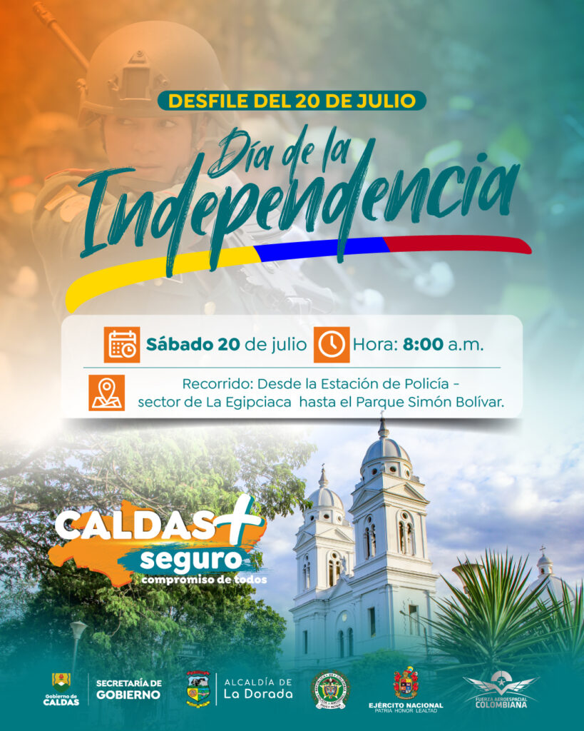 El Magdalena Caldense será epicentro de la conmemoración del Día de la Independencia