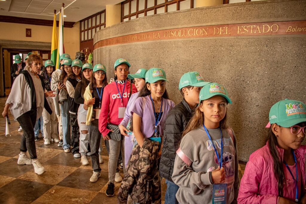 El Palacio Amarillo fue el escenario en el que los niños, niñas y adolescentes de Caldas eligieron a sus representantes