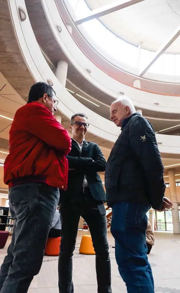 El viceministro recorrió varios campus de la U. de Caldas conociendo, de primera mano, los procesos culturales y artísticos que se adelantan en esta institución.