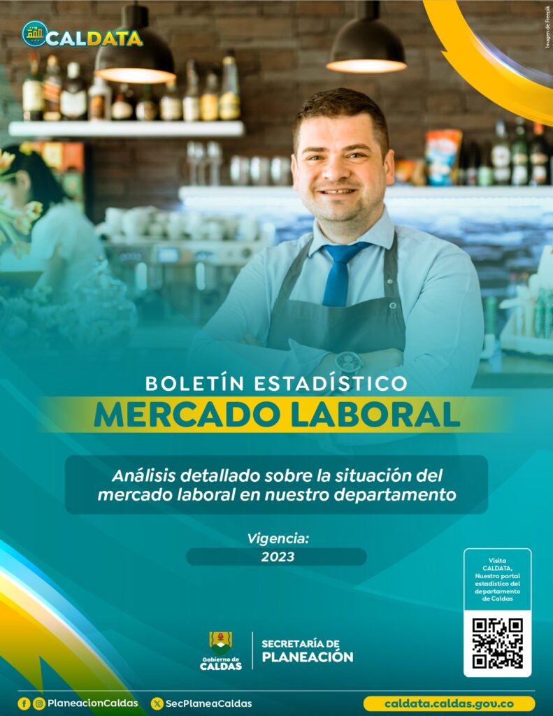 Informe de Caldata ubica a Caldas entre los 10 departamentos con la tasa de desempleo más baja de Colombia