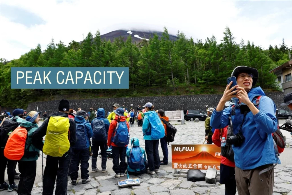 Japón tiene en la mira a los turistas que visitan el monte Fuji