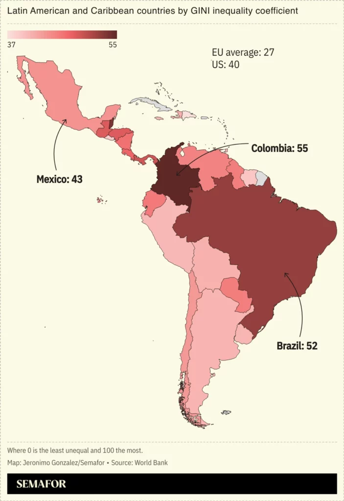 La pobreza desciende en Colombia 