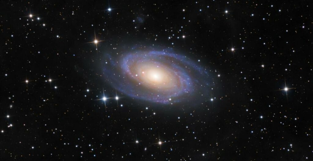 M81, a Grand Design Spiral Galaxy by Holden Aimar
Brownstown, Michigan, USA