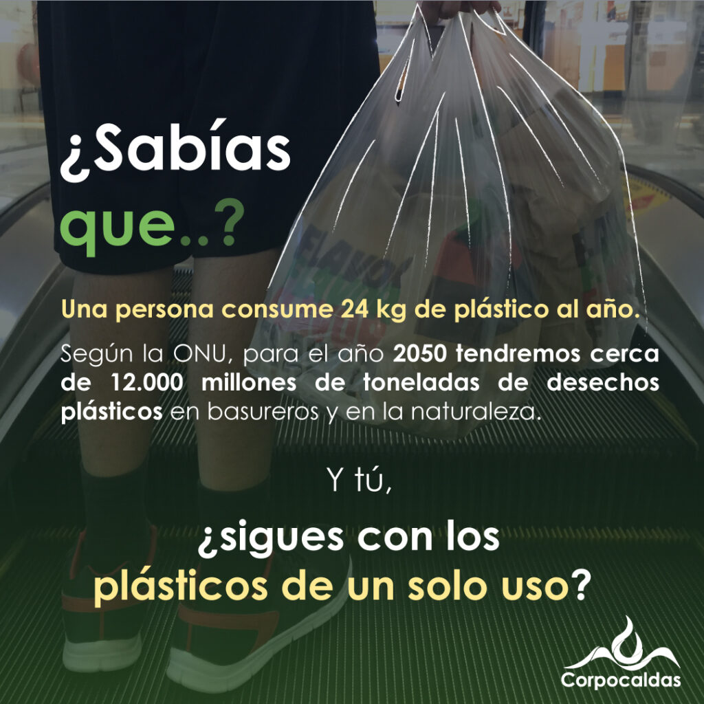 A partir del 7 de julio, entra en vigor nueva Ley que establece medidas para la reducción gradual del uso de plástico en Colombia