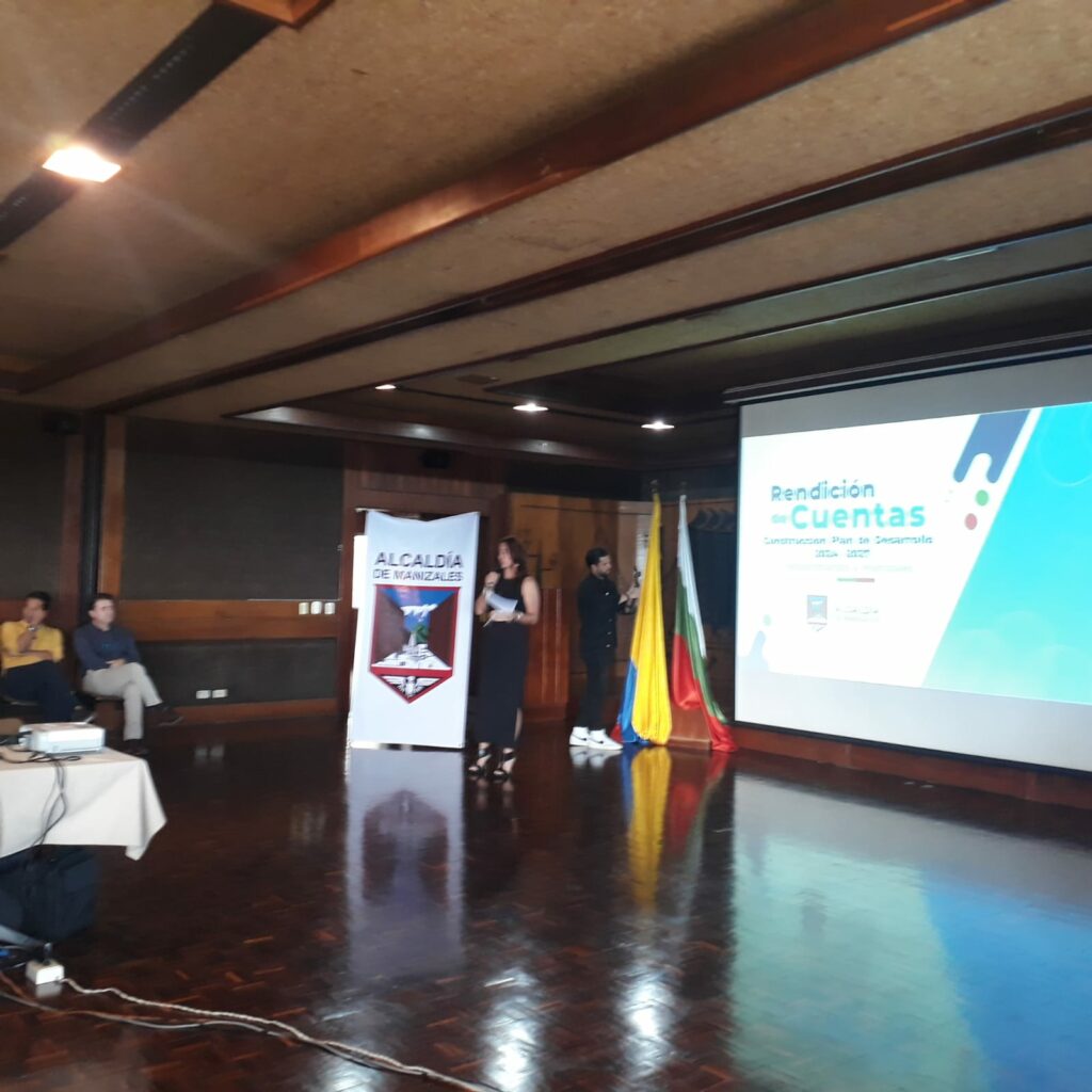 Rendición de cuentas de la construcción del Plan de Desarrollo 2024-2027 Alcaldía de Manizales