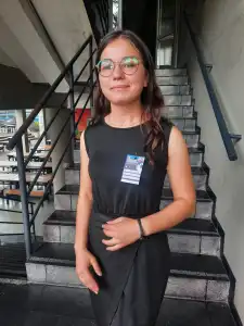 Rocío Vegarano, estudiante mexicana