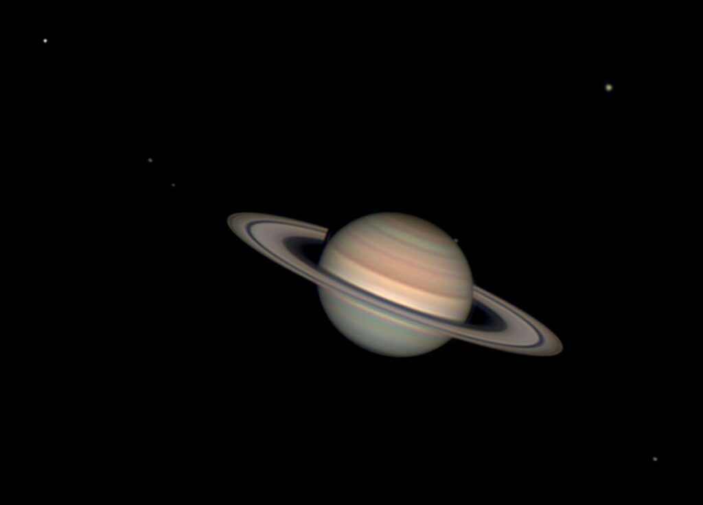 Saturn with Six Moons by Andy Casely
Blue Mountains, New South Wales, Australia