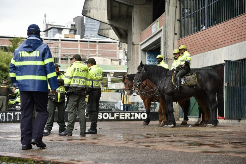 Todo listo en materia de seguridad para el partido de este domingo entre Once Caldas y Atlético Nacional